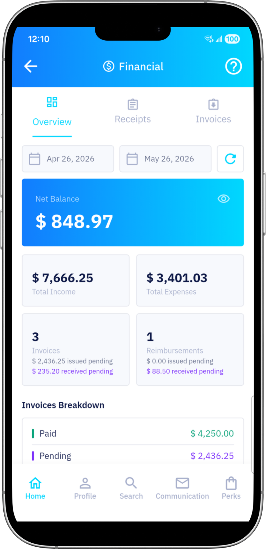 Kavio Financial overview